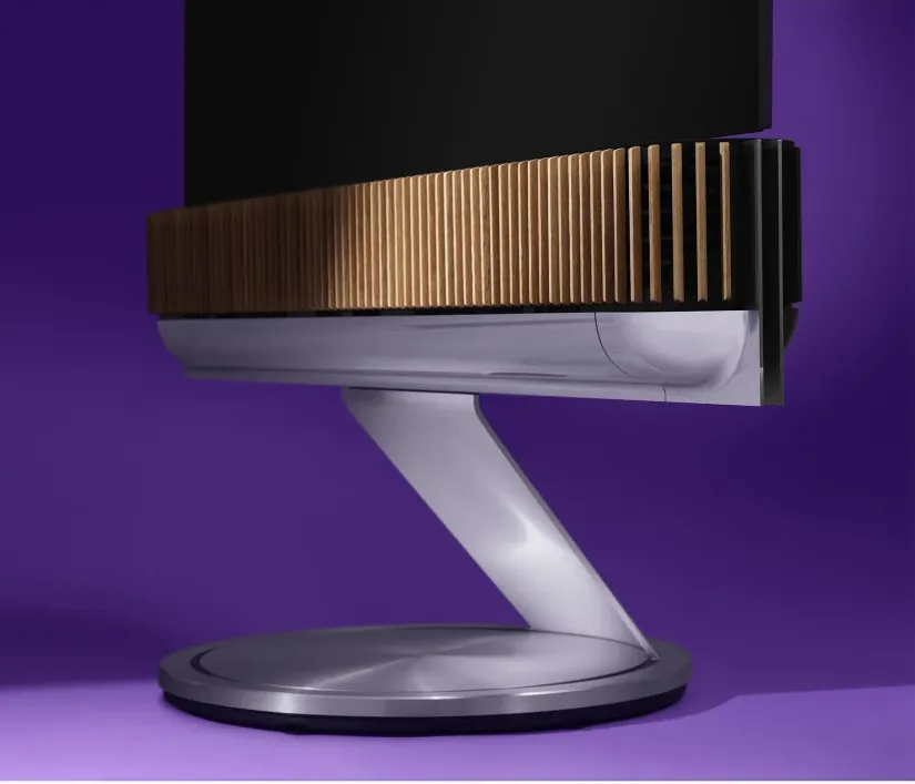 Beosound Theatre displayed in a purple room